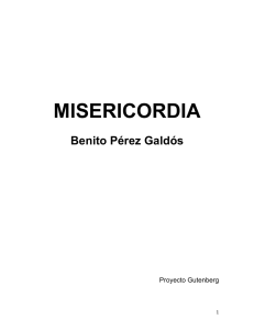 Perez Galdos, Benito, MISERICORDIA