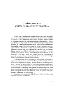 sexto. cafés cantantes en almería - Diputación Provincial de Almería