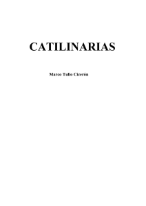 Catilinarias - Biblioteca Digital
