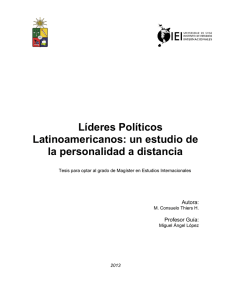 Líderes Políticos Latinoamericanos