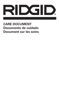 CARE DOCUMENT Documento de cuidado
