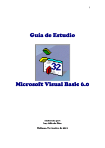 Guía de Estudio Microsoft Visual Basic 6.0