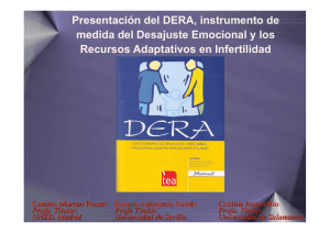 Presentación del DERA, instrumento de medida del Desajuste