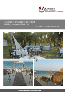 Descarga Brochure Bodas en Cartagena