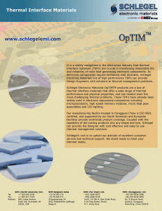 OpTIM Thermal Management