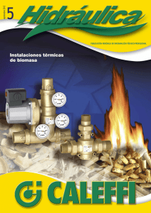 Instalaciones térmicas de biomasa