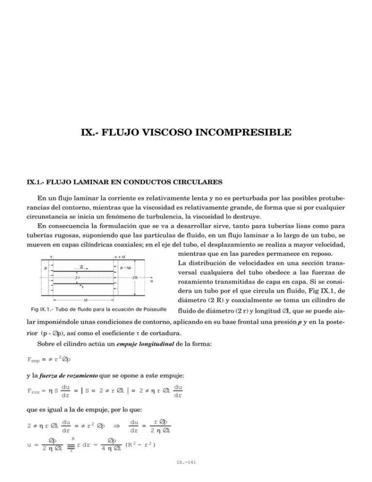 Flujo Viscoso Incompresible 2675