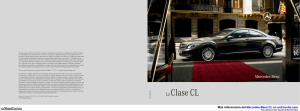 Catálogo del Mercedes-Benz CL