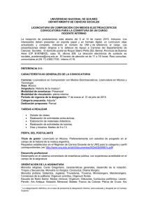 Documentos para descargar - Universidad Nacional de Quilmes