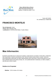 FRANCISCO MONTEJO Mas Información