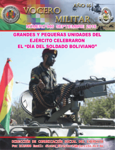 día del soldado boliviano