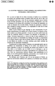 pdf "La ilustre fregona" como ejemplo de estructura novelesca