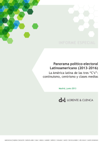 La América latina de las tres «C`s