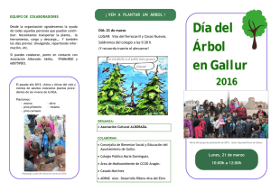 Día del Árbol en Gallur 2016