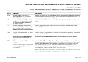 Commission guidelines on Good Distribution Practices of Medicinal