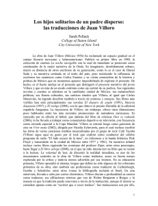 las traducciones de Juan Villoro