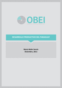 desarrollo productivo del paraguay