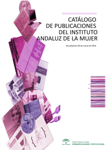 catálogo de - Junta de Andalucía