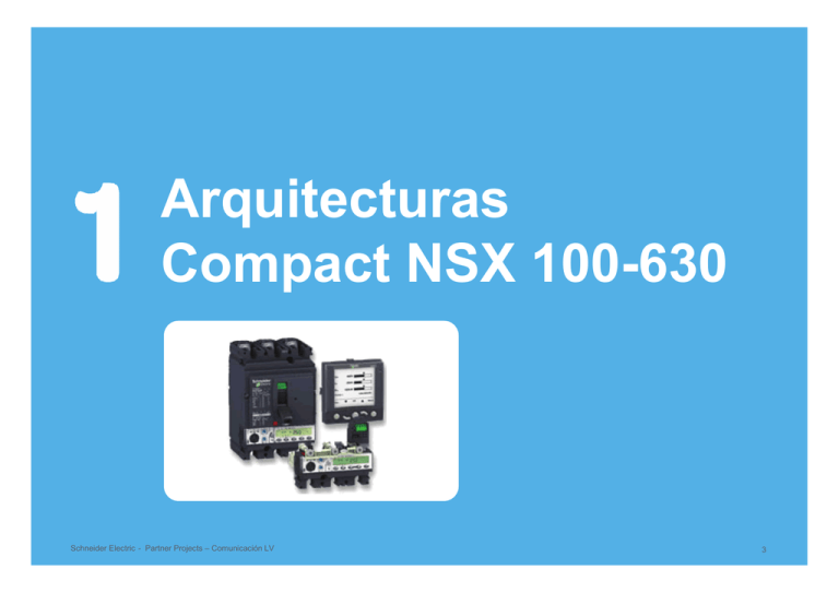 Arquitecturas comunicación Compact NSX