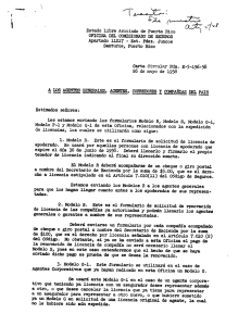 Oprimir - Oficina del Comisionado de Seguros