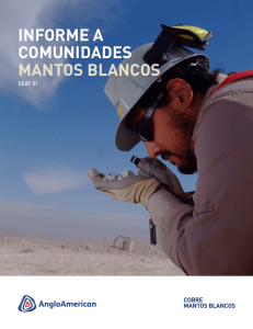 informe a comunidades mantos blancos