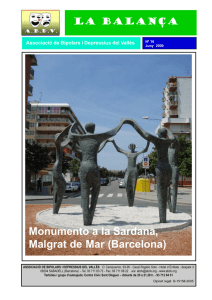 Monumento a la Sardana, Malgrat de Mar