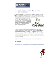 Rosalía de Castro: Invitan a regalar libros para celebrar su