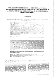 serie de Adra - Sociedad Geológica de España
