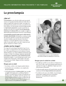 La preeclampsia - Intermountain Healthcare