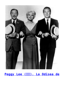 Peggy Lee (II). La Odisea de la Música Afroamericana