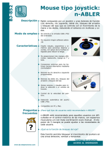 Mouse tipo joystick: n
