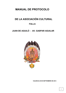 manual protocolo - Falla Juan de Aguiló