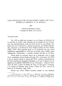 En 1542 se edit&oacute; por primera vez en Zamora la Relaci&oacute;n de lo