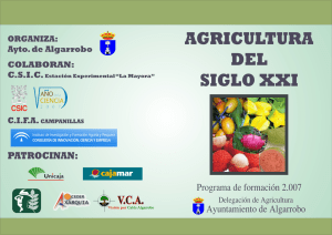 folleto informativo - Ayuntamiento de Algarrobo