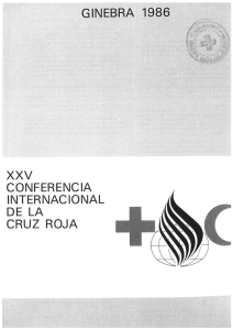 conferencia internacional de la cruz roja