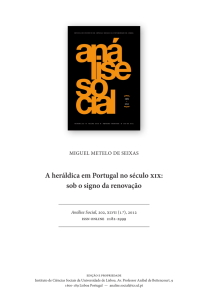 A heráldica em Portugal no século xix: sob o signo da renovação