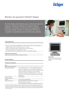 Monitor de paciente Infinity® Kappa