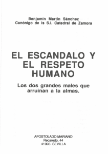 el escandalo y - editorial apostolado mariano