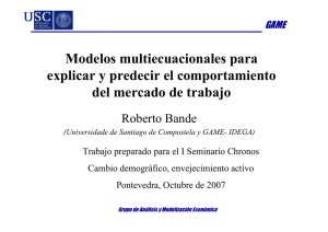 Modelos multiecuacionales para explicar y predecir el