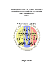 viii contrato colectivo 2009 - 2011