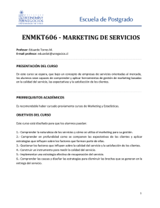 enmkt606 - marketing de servicios