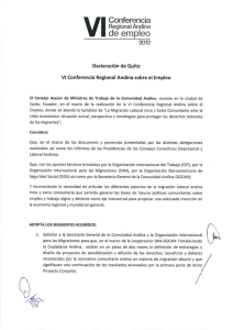 Declaracion_Quito_VI_Conferencia_empleo