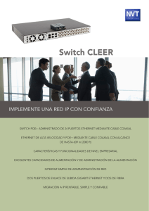 Switch CLEER - Network Video Technologies