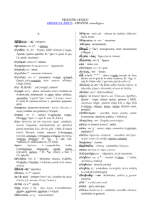 diccionario breve griego