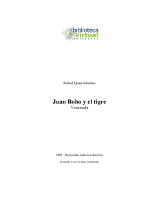 Juan Bobo y el tigre - Biblioteca Virtual Universal