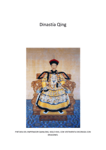 Dinastía Qing - InvestigacionesHistoricaseuroAsiaticas