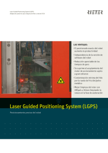 Laser Guided Positioning system (LGPs)