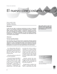 El nuevo cine costarricense - Portal de Revistas del TEC