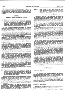 Real Decreto 487/1997 de 14 de Abril