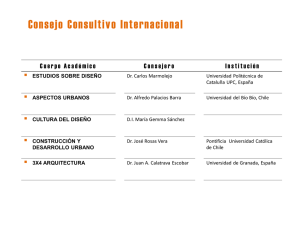 Consejo Consultivo Internacional - Facultad de Arquitectura / UANL